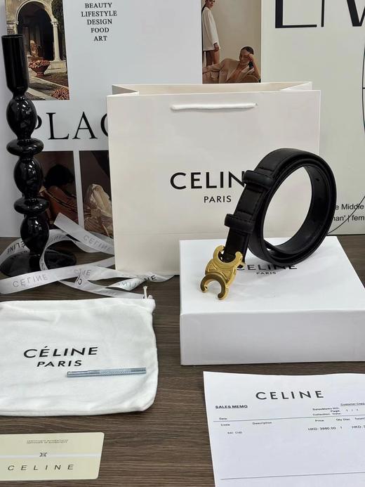 全套包装，CELIN 赛琳女士凯旋门腰带 | 一眼心动，复古与高级感完美融合 商品图2