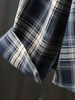 【秋上新】吉妮品牌 001A藏青色格子衬衫-喜出 商品缩略图8