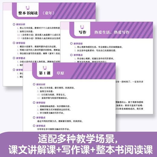 沪上优学指向核心素养初中英语语文培优与精练语文优秀教学设计 商品图9