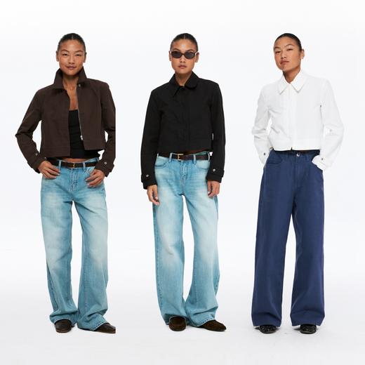 oneup薄珠帆短款拉链外套 商品图4