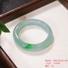 高货青绿色翡翠手镯 传家宝温润圆满中式翡翠手镯49625031613H（一口价） 商品缩略图1