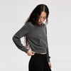 oneup兔毛连帽短款拉链卫衣 商品缩略图3