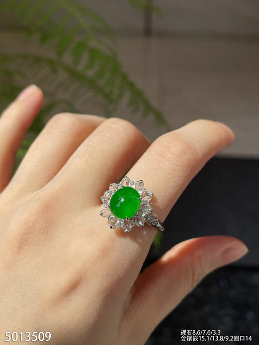 5013509，蛋面戒指。具体价格微信咨询 商品图3