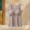 【秋冬羊绒蚕丝保暖内衣】免穿文胸固定杯透气打底衫 亲肤无痕显瘦背心 商品缩略图8