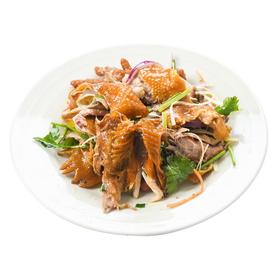 风生水起脆皮捞鸡1/4只(（鸡头鸡脖随机搭配）默认手撕好