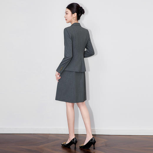 「高货wl」全新升级【铂金会员349/天猫469/差价120】(02543)洛诗琳优雅知性通勤西装2025秋季新款轻奢高级感外套女 商品图1