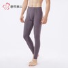 都市丽人打底裤男士保暖裤阳离子罗纹绒单层打底裤薄九分裤男裤FL 商品缩略图2