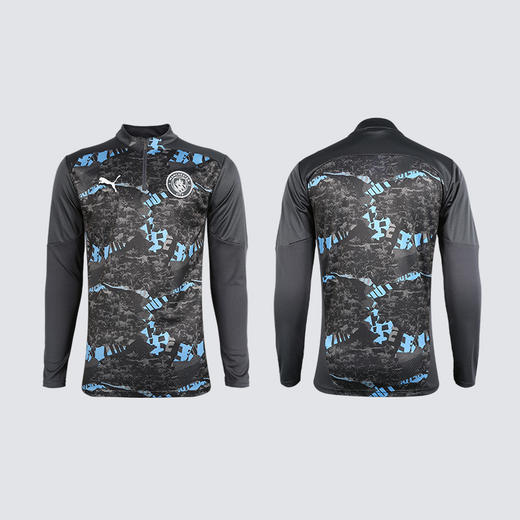 小李子PUMA彪马曼城半拉链足球运动长袖训练服成人男779156 74 商品图4