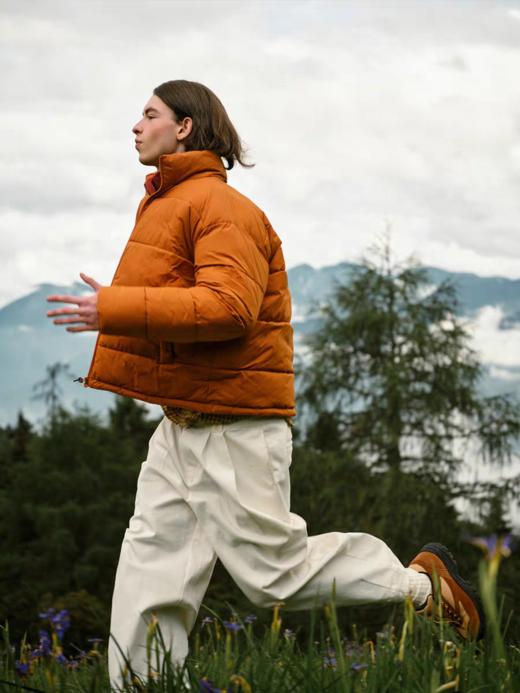 Evistub/E-4QCK733/赛络纺粗斜百搭休闲裤 商品图1