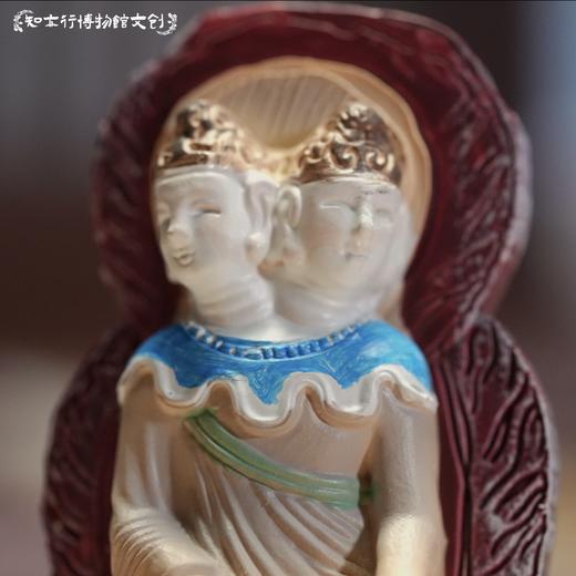 四川南龛石窟双头瑞佛冰箱贴文创周边树脂双头佛纪念品磁吸礼物 商品图2