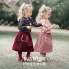 【宝宝服饰】嫚熙童装儿童连衣裙秋季灯芯绒可拆卸公主裙 商品缩略图2