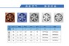 德尔 排风扇 百叶窗式 10寸  开孔29*29 面34*34 商品缩略图1