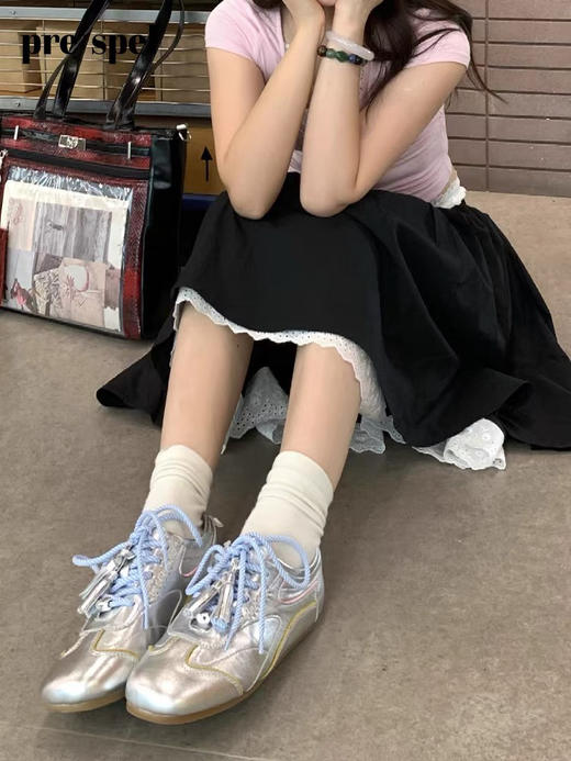 薄底流苏阿甘鞋 商品图7