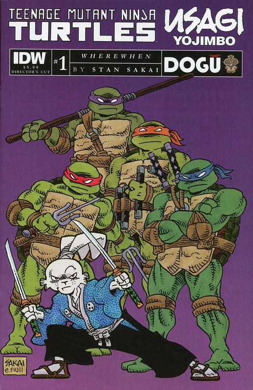 忍者神龟 兔用心棒：何时何地 Teenage Mutant Ninja Turtles/Usagi Yojimbo: Wherewhen 商品图0