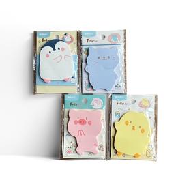 晨光元气萌系列印彩造型可爱风便条纸便利贴30页YS-366外观随机发货