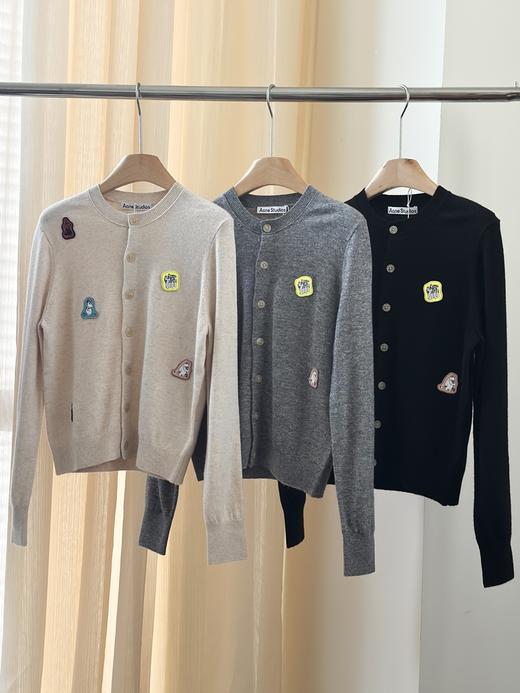 TY281- Acne Studios x Moomin 联名款 SS25 卡通圆领休闲针织衫 女款 (QQ) 商品图0