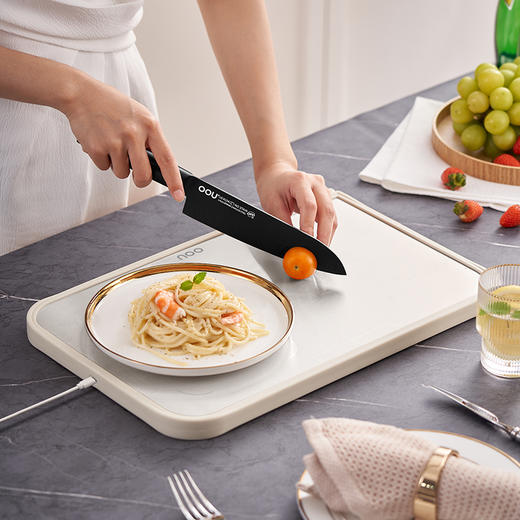 OOU  M3加热解冻抗菌菜板象牙白 商品图4