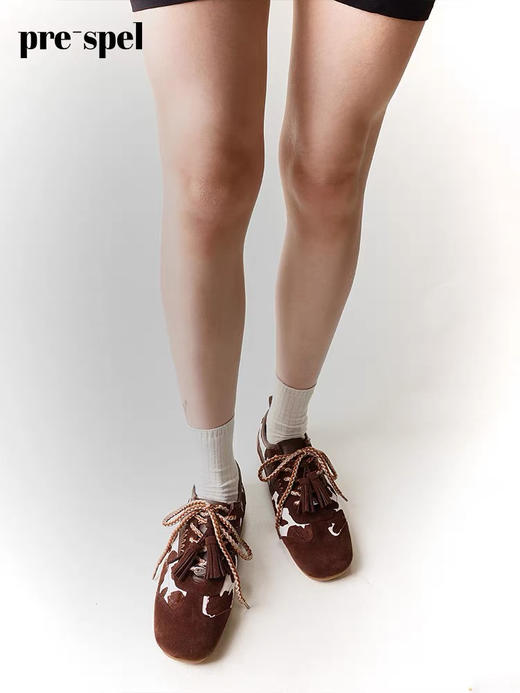 薄底流苏阿甘鞋 商品图3