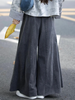 【百图lulu定制】【阔腿裙裤】十二裁片拼接 大摆 九分阔腿 弹力腰围 裙裤 商品缩略图1