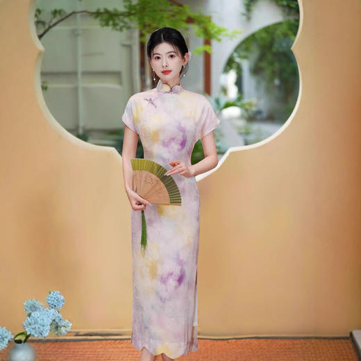 少女修身显瘦旗袍年轻款LSB1110 商品图0