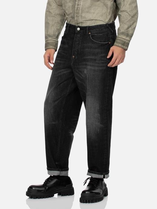 25新款福神男士洗水海鸥刺绣弯刀时尚牛仔裤长裤 商品图0