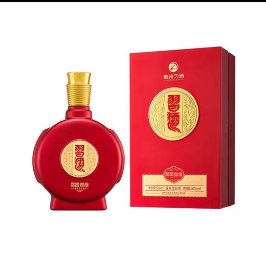 习酒喜宴53度 酱香型白酒 500ml*6（整箱装）--jmw 商品图1