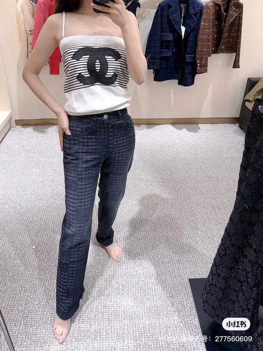 TY322- 香奈儿24A 手工格纹牛仔长裤 (PG*MM) 商品图2