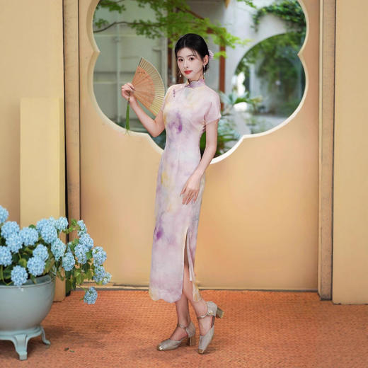 少女修身显瘦旗袍年轻款LSB1110 商品图1