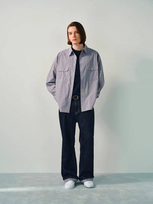 Evistub/E-5CCS048/色织复古格子衬衫 商品图3