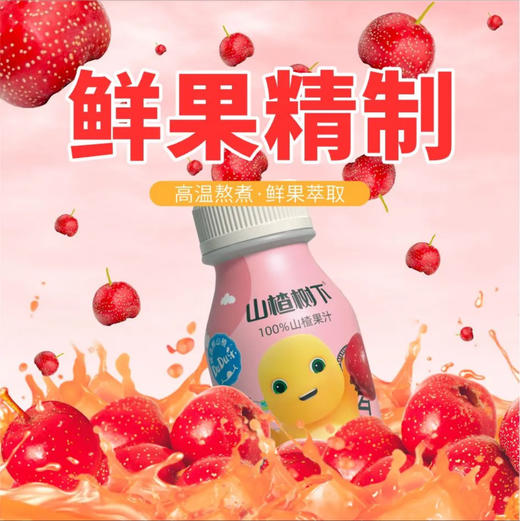 山楂树下 DuDu乐100%山楂果汁 商品图2