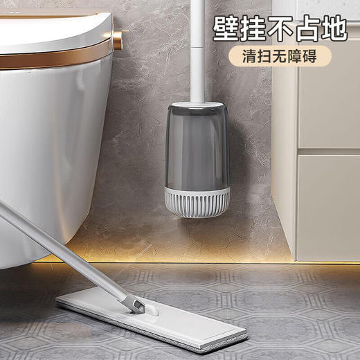 佳帮手马桶刷N04圆刷壁挂款-佳白JBS-MTS-N04B2-JWT 商品图1