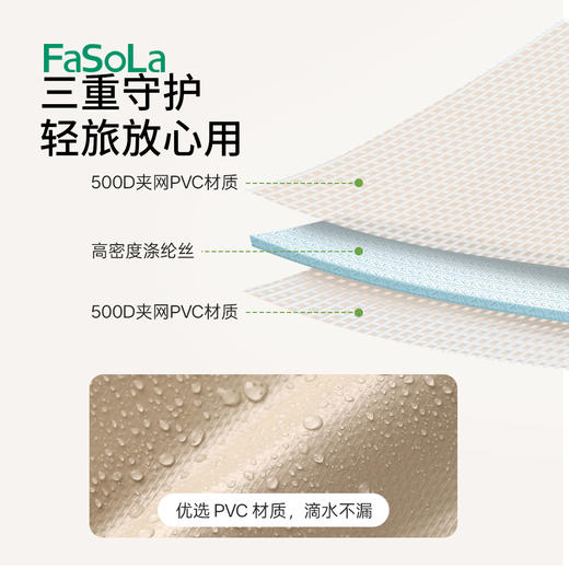 FaSoLa户外可叠水盆野营钓鱼轻量脸盆外出住酒店便携式水盆 商品图4