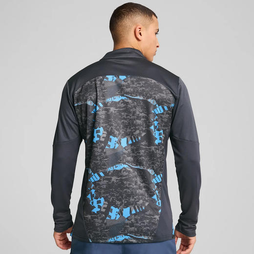 小李子PUMA彪马曼城半拉链足球运动长袖训练服成人男779156 74 商品图1