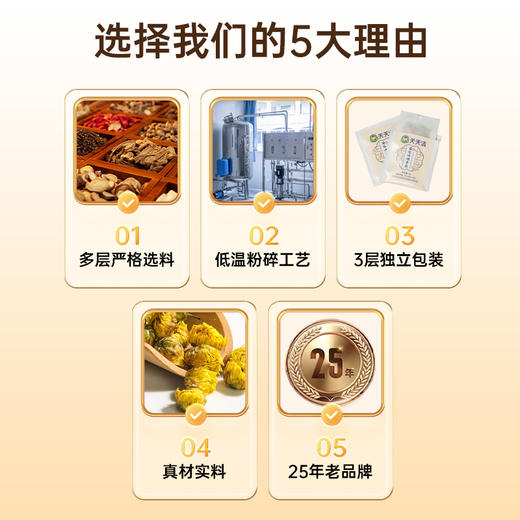 天天清菊花决明子茶3g*30包 商品图4