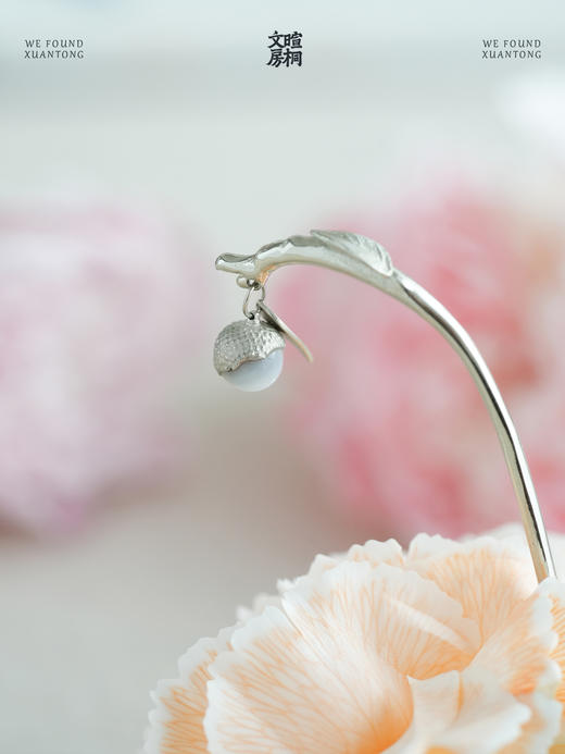 暄桐文房 甘露 水盂勺 白铜 商品图2