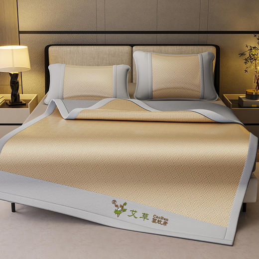 雅鹿-冰晶织梦软席三件套ZZLY-YLX2519（花色：咖啡）—rxs 商品图2