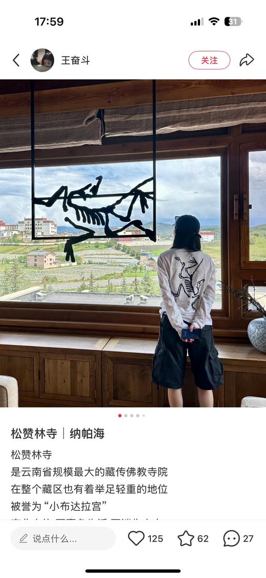 一店d 来𝐀𝐫𝐜"𝐦𝐮𝐥𝐭𝐢 𝐛𝐢𝐫𝐝限定情侣长袖T ‼️原版！国内首发 这一单你们可以放心拍 原版啥样我们啥样 商品图11