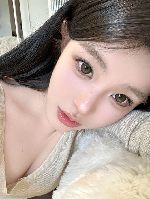 hanawink半年抛  奥利奥/栗子卷/芝士卷/布偶童话 14.5mm 着色14.2  黑/棕 商品图4