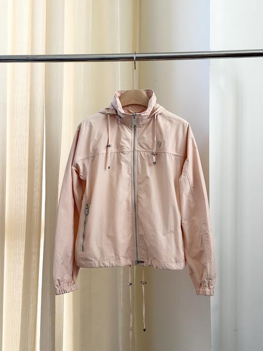 TY27-Burberry博柏利 SS25 纯色连帽双向拉链开合夹克外套 女款（QQ） 商品图7