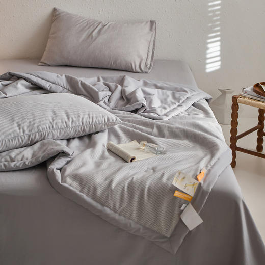 無印良品A+棉缎纹条亲肤被MJ-BZ6199—rxs 商品图3