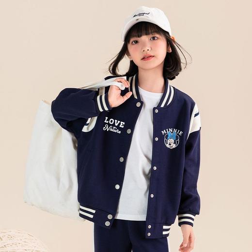 迪士尼女童春秋外套2023新款洋气儿童外套女孩大童春季衣服外穿潮 商品图1