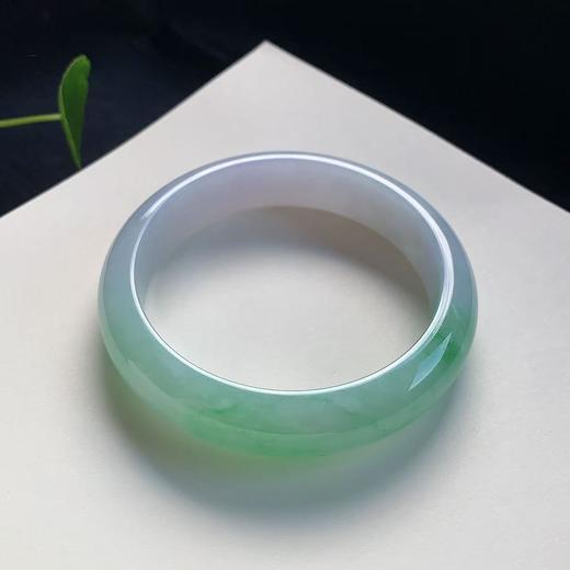 高货翠绿翡翠手镯 传家宝温润圆满中式翡翠手镯49625031813H（一口价） 商品图1