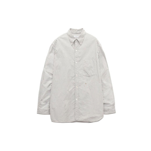 nanamica Button Down Stripe Wind Shirt 纽扣领经典款条纹衬衫 商品图3