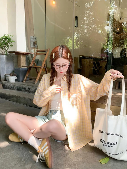 【169元任选2件】最后一波现货！防晒格子衬衫 商品图12