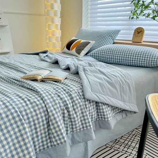 無印良品色织纯棉麻夏被MJ-BZ6202—rxs 商品图0