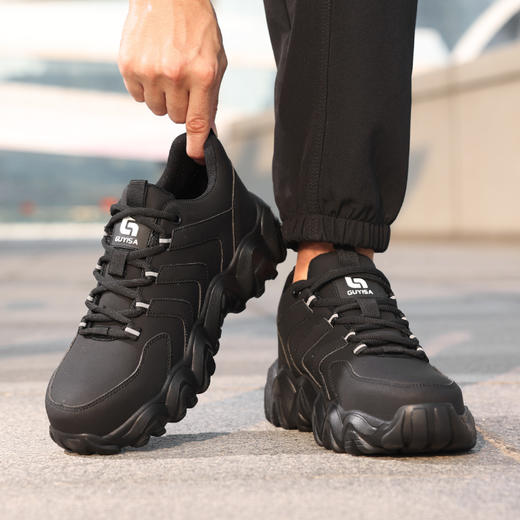 劳保鞋老爹鞋系列防砸防刺穿橡塑大底耐磨 商品图8