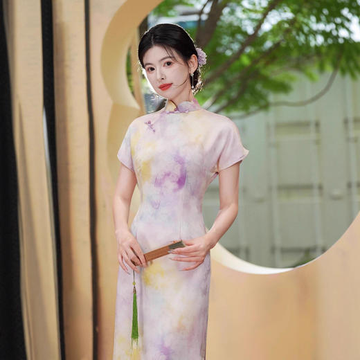 少女修身显瘦旗袍年轻款LSB1110 商品图3