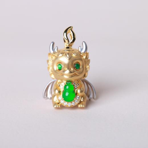 【吉龙】翡翠挂坠-GZ12404122 商品图0