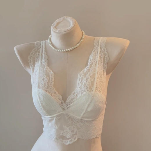 【GZ】无忧购49元2件龙心同款高奢蕾丝内衣薄款性感文胸（截单后7天发货) 商品图0