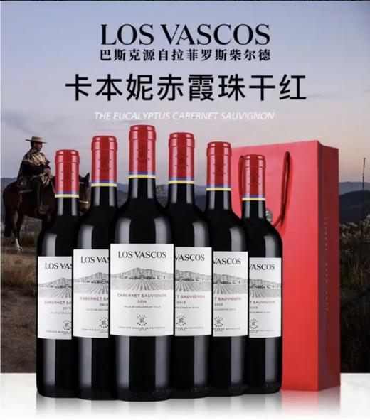巴斯克源自拉菲罗斯柴尔德赤霞珠红葡萄酒（智利小拉菲）750ml*6瓶装-jmw 商品图0